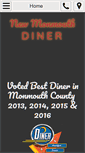 Mobile Screenshot of newmonmouthdiner.com